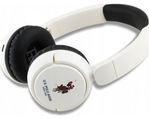 U.S. Polo Assn US Polo   USHPV6PUNH white/white DH Color Logo