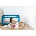 Ricokids + materac + bag 125 x 65 x 78 cm RK-240 granatowe