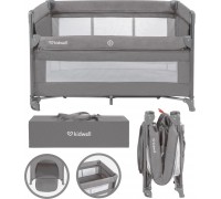 ŁÓŻeczko kidwell dwupoziomowe blissy lift gray
