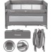 ŁÓŻeczko kidwell dwupoziomowe blissy lift gray