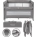 ŁÓŻeczko kidwell dwupoziomowe blissy lift gray