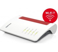 FRITZ!Box 7682 router bezprzewodowy 2.5 Gigabit Ethernet Dual-band (2.4 GHz/5 GHz) Biały