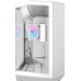 Darkflash DY470 biała + 4 wentylatory + uchwyt GPU