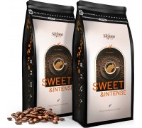 SkimaCoffee Zestaw 1kgX2 SWEET&INTENSE 100% ARABICA Świeżo Palona do ekspresu