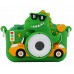 Aparat Cyfrowy XREC X2 48MP Kamera 1080p dla Dziecka 5x Gry MP3 + Karta 4GB / XREC X2 / Dinozaur Green