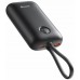 Swissten Voltbox 35W Power Bank 10000 mAh with Built-In Cables USB-C and Lightning