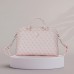 Bag Guess 4G Zipper Pocket Triangle Logo 15" pink