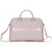Bag Guess 4G Zipper Pocket Triangle Logo 15" pink