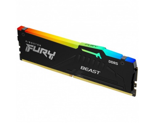 Kingston Fury Beast RGB Black 32GB DDR5 6000MHZ DIMM KF560C30BBEA-32