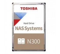 Toshiba Toshiba N300 HDWG62CUZSVA 22TB 3,5" 7200 512MB SATA III NAS BULK