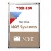 Toshiba Toshiba N300 HDWG62CUZSVA 22TB 3,5" 7200 512MB SATA III NAS BULK