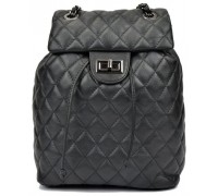 Plecak Casual Anna Luchini SS22-AL-2165-NERO Black 22 x 32 x 11 cm