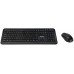 HP Targus Zestaw klawiatury i myszy kombinacja full size bezprzewodowy 2.4 GHz AZERTY francuski czarny