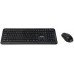 HP Targus Zestaw klawiatury i myszy kombinacja full size bezprzewodowy 2.4 GHz AZERTY francuski czarny