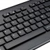HP Targus Zestaw klawiatury i myszy kombinacja full size bezprzewodowy 2.4 GHz AZERTY francuski czarny