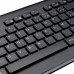 HP Targus Zestaw klawiatury i myszy kombinacja full size bezprzewodowy 2.4 GHz AZERTY francuski czarny