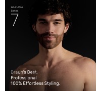Braun All-in-One Series 7 multi-function trimmer, AIO7580, blue