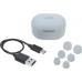 JVC Active Noise Cancelling TWS White, True  Stereo (TWS), 20 - 20000 Hz, Calls/Music, 8.4 g, Headset, White