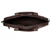 The Chesterfield Brand Calvi computer bag for 15.6" laptop, brown