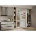 Candy ECNBQL3518EV Refrigerator, E, Built-in, Combi, Height 1.773m, Fridge net 194 L, Freezer net 74 L, White