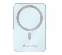 Verbatim Power Bank mit Standfuß mag.Wireless 10000mA blau  32266