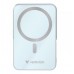 Verbatim Power Bank mit Standfuß mag.Wireless 10000mA blau  32266