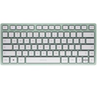 CHERRY KW 7100 MINI BT - Tastatur - kabellos - Bluetooth 5.1 - QWERTY - Europa - Tastenschalter: CHERRY SX - Agave Green