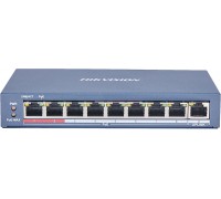 Hikvision | 8-Port Gigabit Switch | DS-3E0109P-E(C) | Unmanaged | Desktop | PoE/Poe+ connectors quantity 8