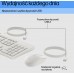 HP 225 - Tastatur-und-Maus-Set - 100% - full size - USB - QWERTZ - Deutsch - Cashmere White