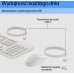 HP 225 - Tastatur-und-Maus-Set - 100% - full size - USB - QWERTZ - Deutsch - Cashmere White