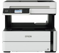 Epson EcoTank ET-M3180 - Multifunktionsdrucker - s/w - Tintenstrahl - ITS - A4/Legal (Medien) - bis zu 15.4 Seiten/Min. (Drucken) - 250 Blatt - 33.6 Kbps - USB 2.0, LAN, Wi-Fi(n)