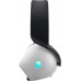 Alienware Tri-Mode Wireless Gaming Headset AW725H - Headset - ohrumschliessend - Bluetooth / 2,4 GHz Funkfrequenz - kabellos, kabelgebunden - 3,5 mm Stecker - Lunar Light