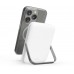 PURO Stand Power Mag, 5000 mAh, Lithium Polymer (LiPo), Wireless charging, 5 V, Silver, White