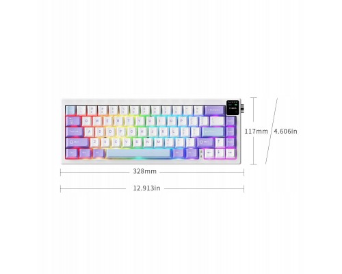   AK650 Dream Weaver Switch-Side Character Gradient Pink- 3 Model-With Screen RGB