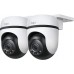 TP-Link Tapo C510W(2-pack) venkovní-outdoor kamera, (3MP, PTZ, 2K 1296p, WiFi, IR 30m, micro SD card)