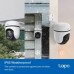TP-Link Tapo C510W(2-pack) venkovní-outdoor kamera, (3MP, PTZ, 2K 1296p, WiFi, IR 30m, micro SD card)