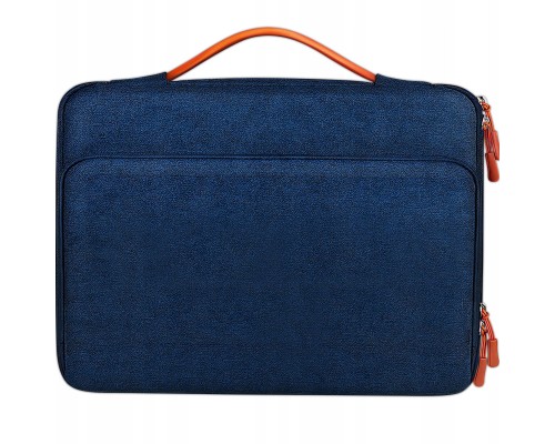 Pokrowiec Na Laptopa 15,6" Etui Na Dokumenty Do Pracy Materiałowa