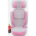 FStabilus FOTELIK SAMOCHODOWY MODEL BIANCA SZARO-RÓŻOWY R129 100-150 CM ISOFIX