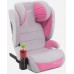 FStabilus FOTELIK SAMOCHODOWY MODEL BIANCA SZARO-RÓŻOWY R129 100-150 CM ISOFIX