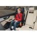 FOTELIK SAMOCHODOWY TRAVELLER KK ISOFIX R129 CZARNO-STALOWY