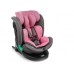 FKinderKraft FOTELIK SAMOCHODOWY rotacyjny LEONARDO 360 różowo-szary 40-150 CM R129 ISOFIX