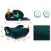FEcotoys FOTELIK SAMOCHODOWY PODKŁADKA SIEDZISKO TRAVELLER KK PIKOWANY ISOFIX R129 Green Green (0-4-18)
