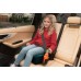 FEcotoys FOTELIK SAMOCHODOWY PODKŁADKA SIEDZISKO TRAVELLER KK PIKOWANY ISOFIX R129 Green Green (0-4-18)