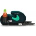 FEcotoys FOTELIK SAMOCHODOWY PODKŁADKA SIEDZISKO TRAVELLER KK PIKOWANY ISOFIX R129 Green Green (0-4-18)