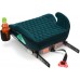 FEcotoys FOTELIK SAMOCHODOWY PODKŁADKA SIEDZISKO TRAVELLER KK PIKOWANY ISOFIX R129 Green Green (0-4-18)