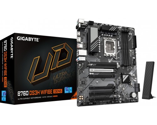 Intel B760 Gigabyte B760 DS3H WF6E GEN5