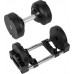 Hantel cast iron regulowany automat 24 kg, skok co 1kg, REBEL ACTIVE