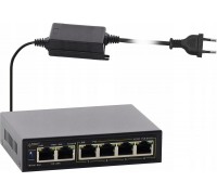 S64-40W PULSAR Switch 6-port Fast Ethernet, 4 porty PoE