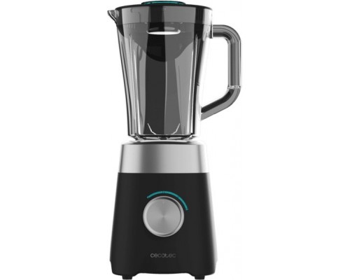 Cecotec Maišytuvas | Power Juodas Titanium 1300MAX B | Tabletop | 1300 W | Jar material Plastic | Jar capacity 1.5 L | Ice crushing | Juodas