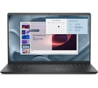 DELL Pro 15 Essential PV15250 Intel® Core™ i3 i3-1305U Laptop 39,6 cm (15.6") Full HD 8 GB DDR5-SDRAM 512 GB SSD Wi-Fi 6 (802.11ax) Windows 11 Pro Czeski, Słowacki Black